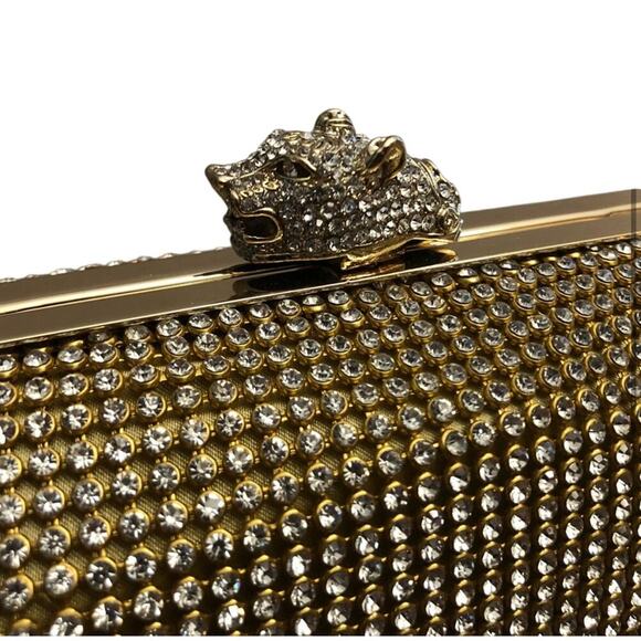 Real Collectibles by Adrienne Rhinestone Clutch with Removable Strap - Picture 4 of 5